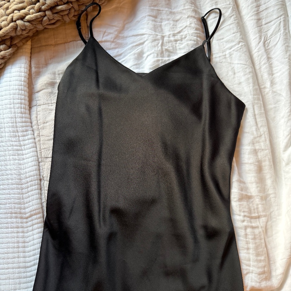 Sam Edelman Slip Dress, Size 12, Black